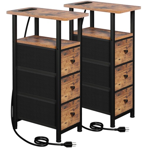 Narrow end tables living - narrow,